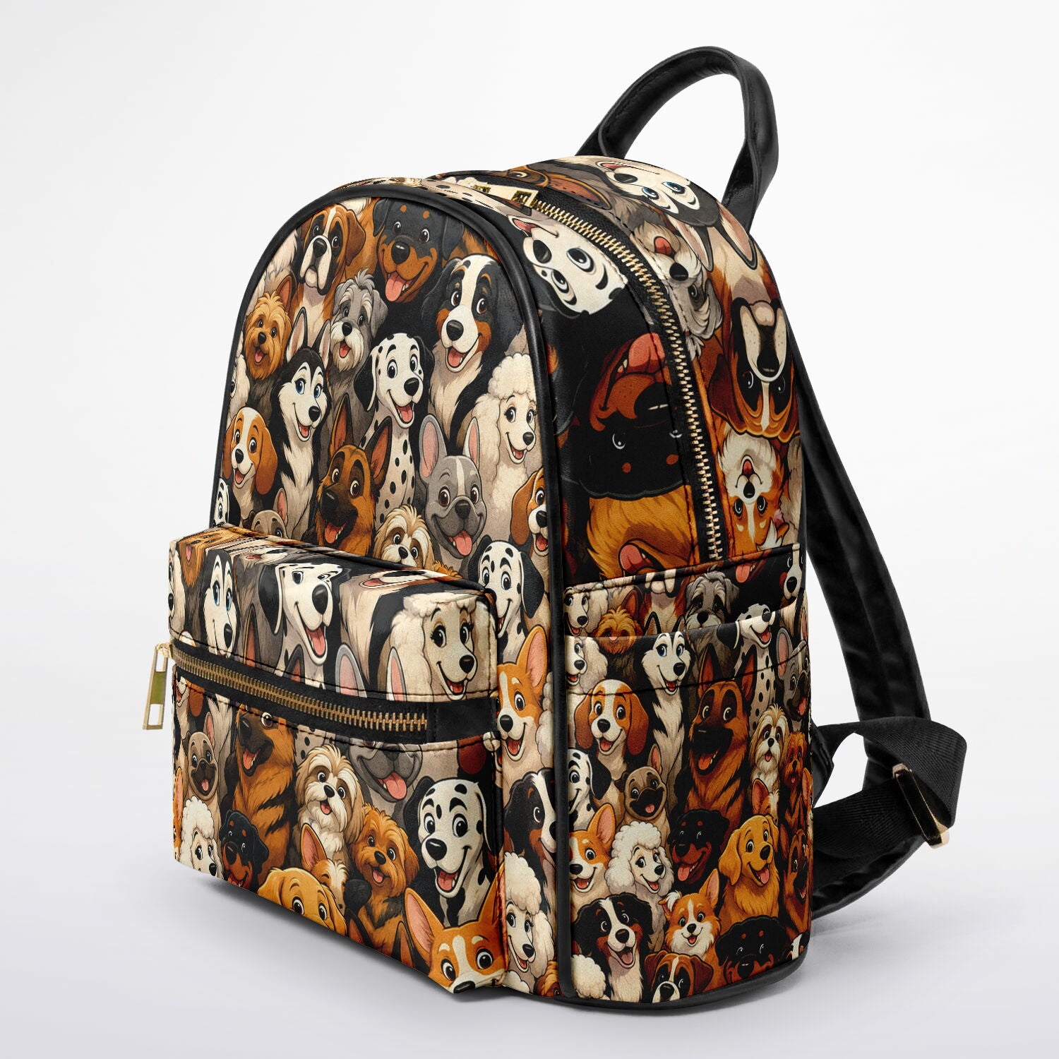 Multi Dog Collage Mini Backpack - AOP Subliminator