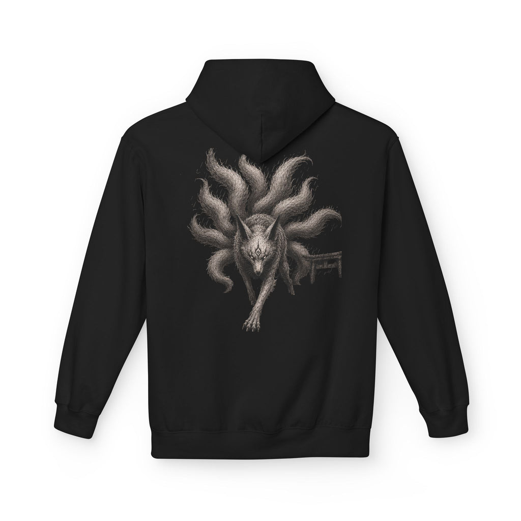 Unisex Midweight nine tails Fleece Hoodie
