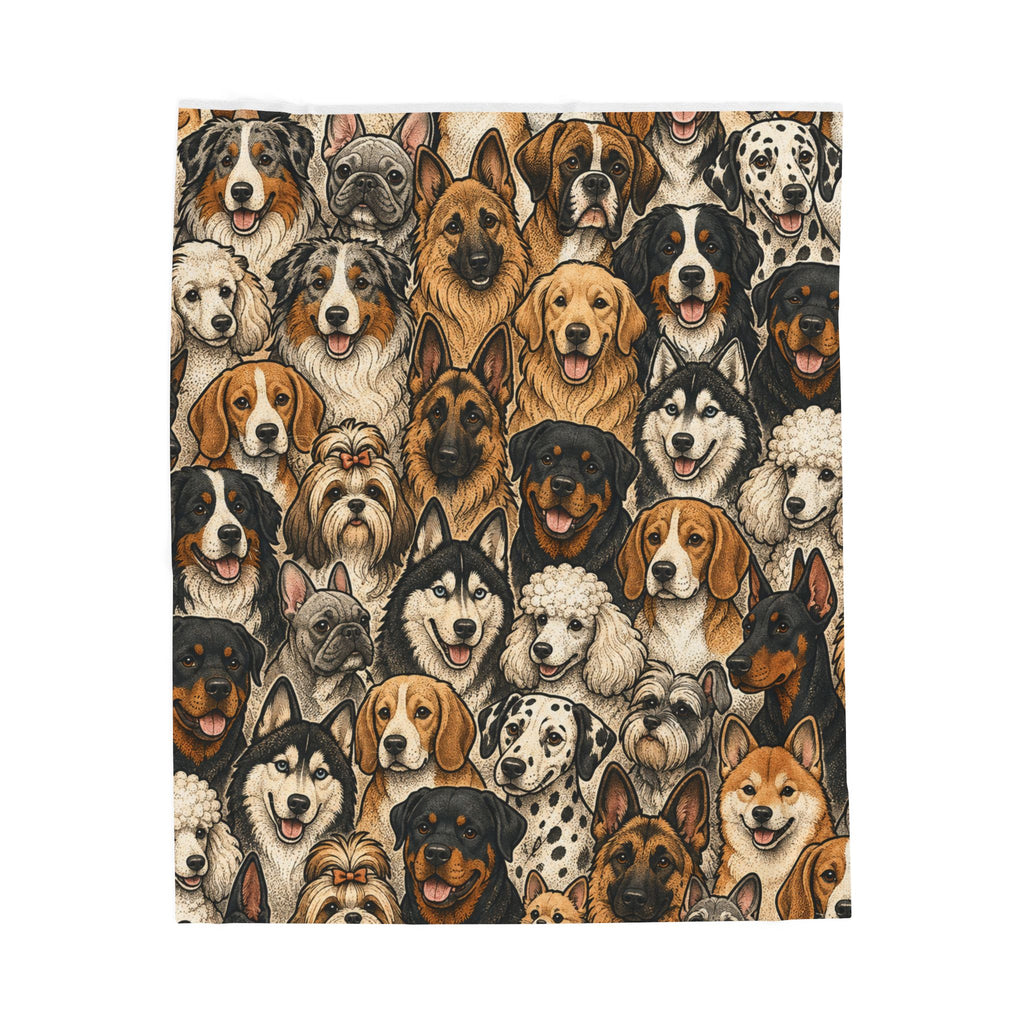 Dog collage pattern Printify
