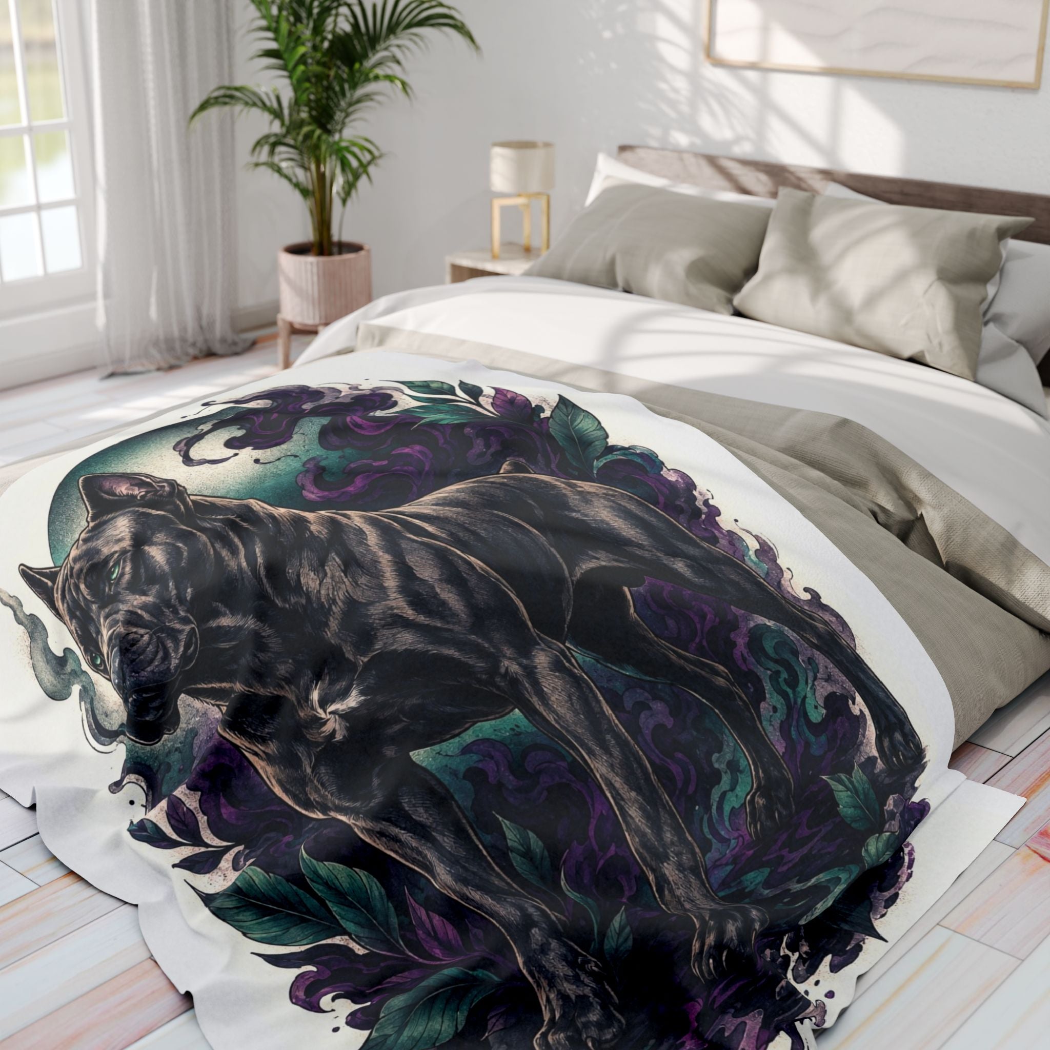 Cane corso fleece blanket