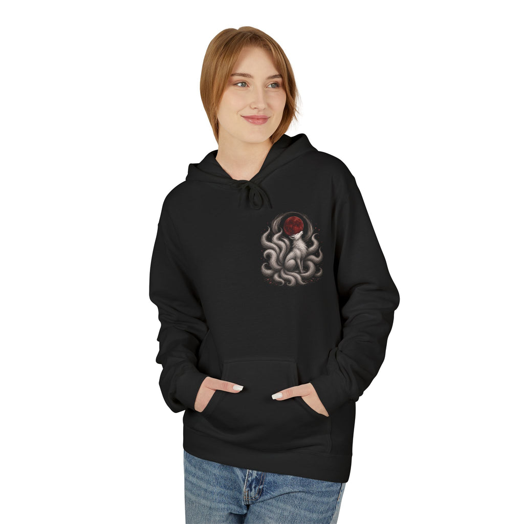 Unisex Midweight nine tails Fleece Hoodie