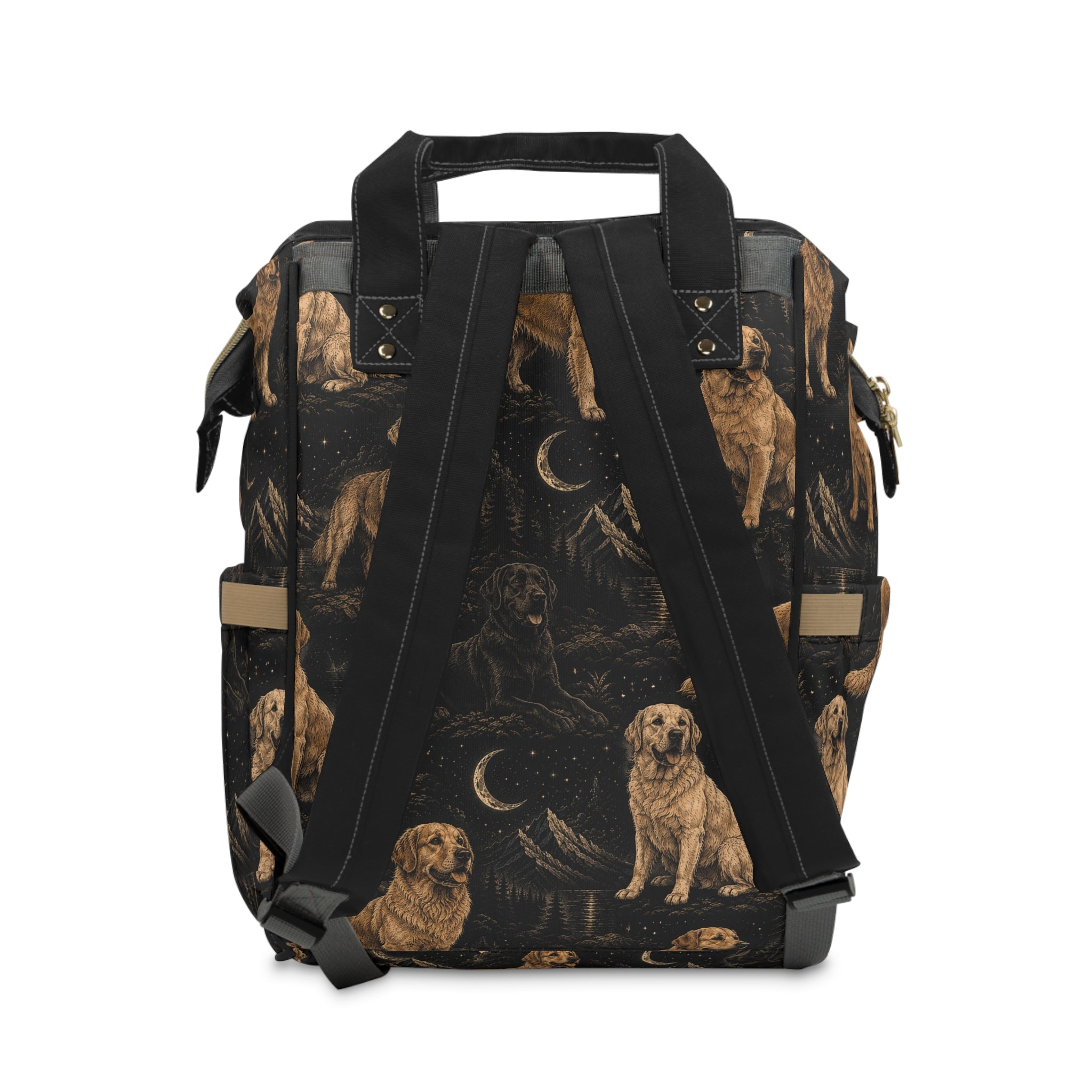 Multifunctional Labrador retriever and golden retriever backpack