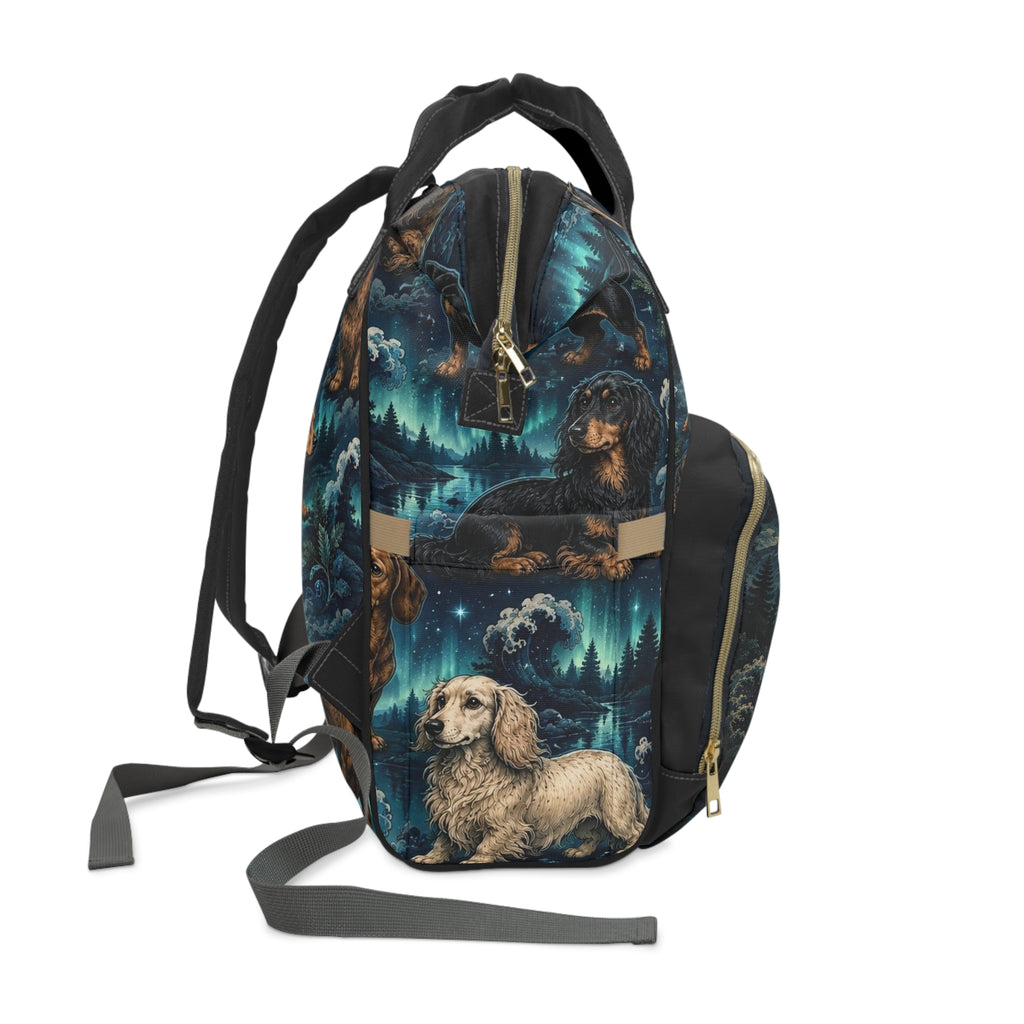 Multifunctional dachshund backpack Printify
