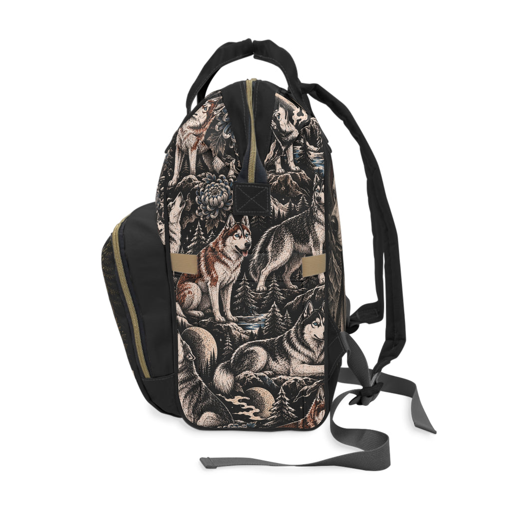 Multifunctional husky backpack