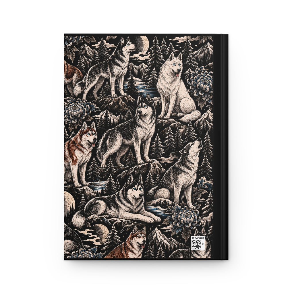 Hardcover Journal huskies