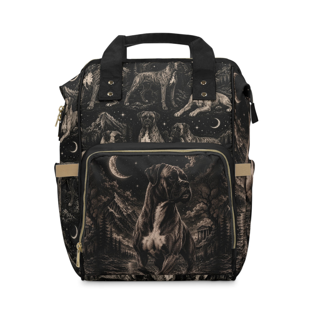 Multifunctional boxer dog back pack