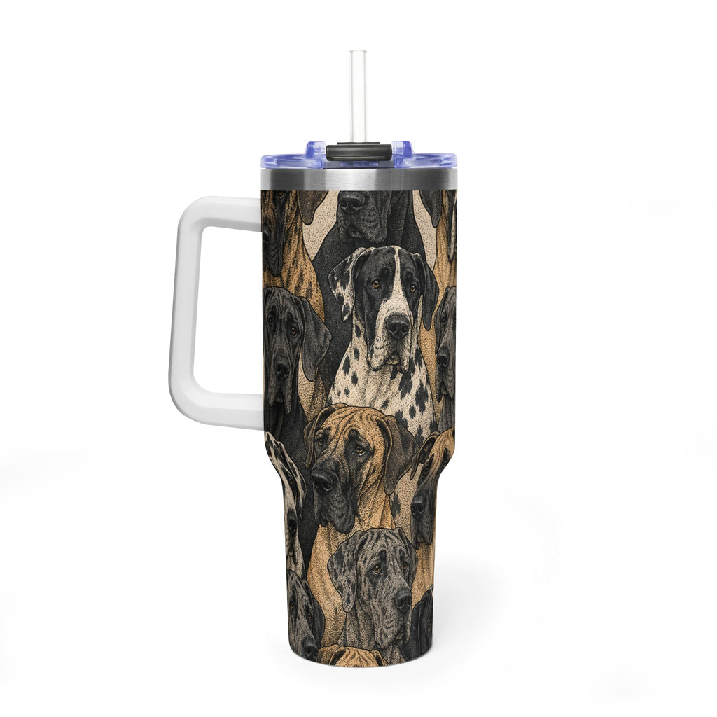 Vacuum Thermal Tumbler, 40oz Great Danes