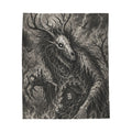 The Wendigo art blanket Printify