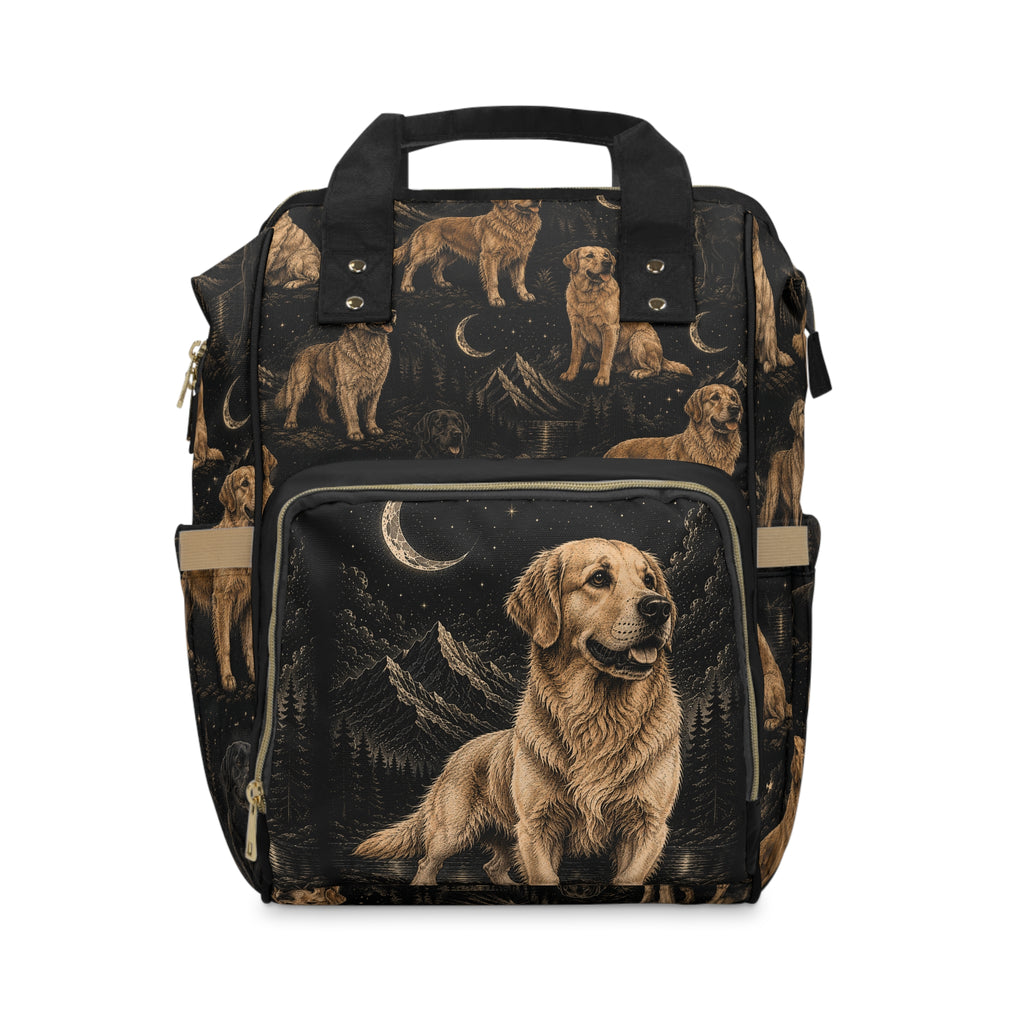Multifunctional Labrador retriever and golden retriever backpack