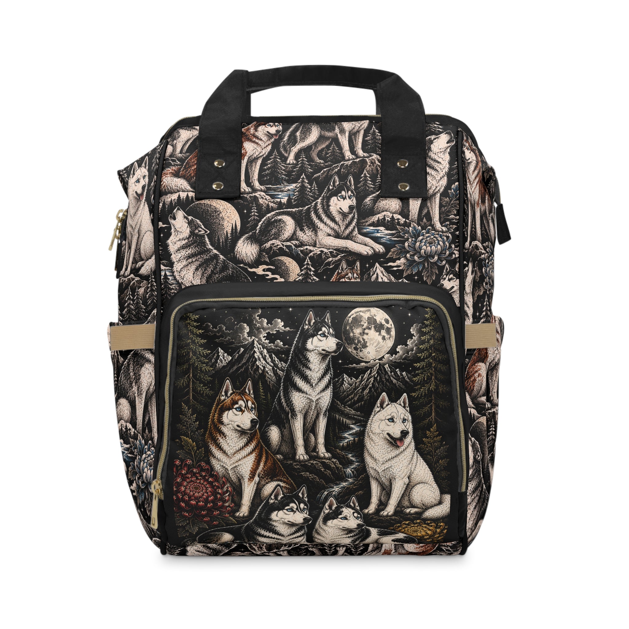 Multifunctional husky backpack