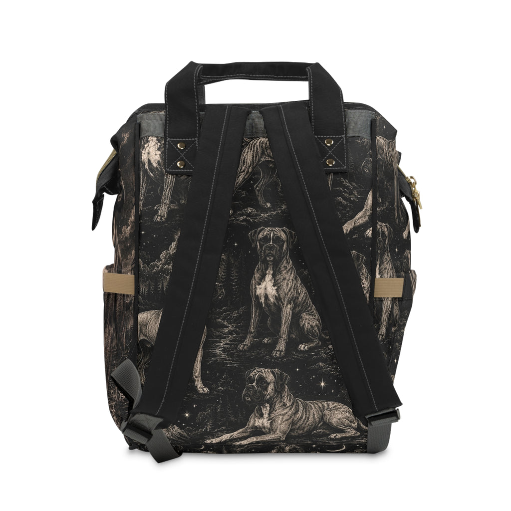 Multifunctional boxer dog back pack