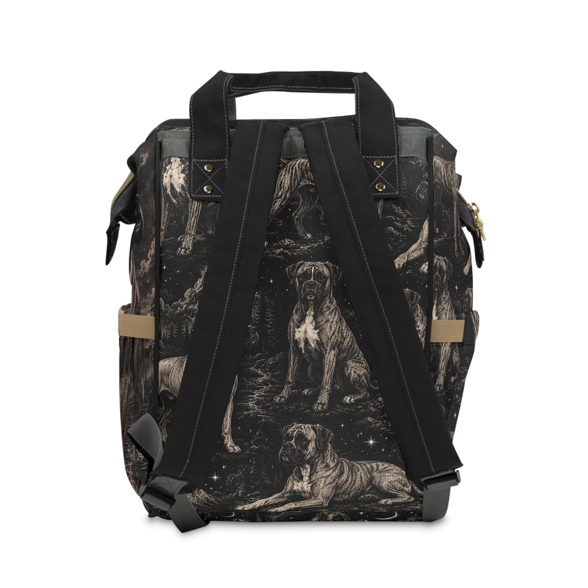 Multifunctional boxer dog back pack