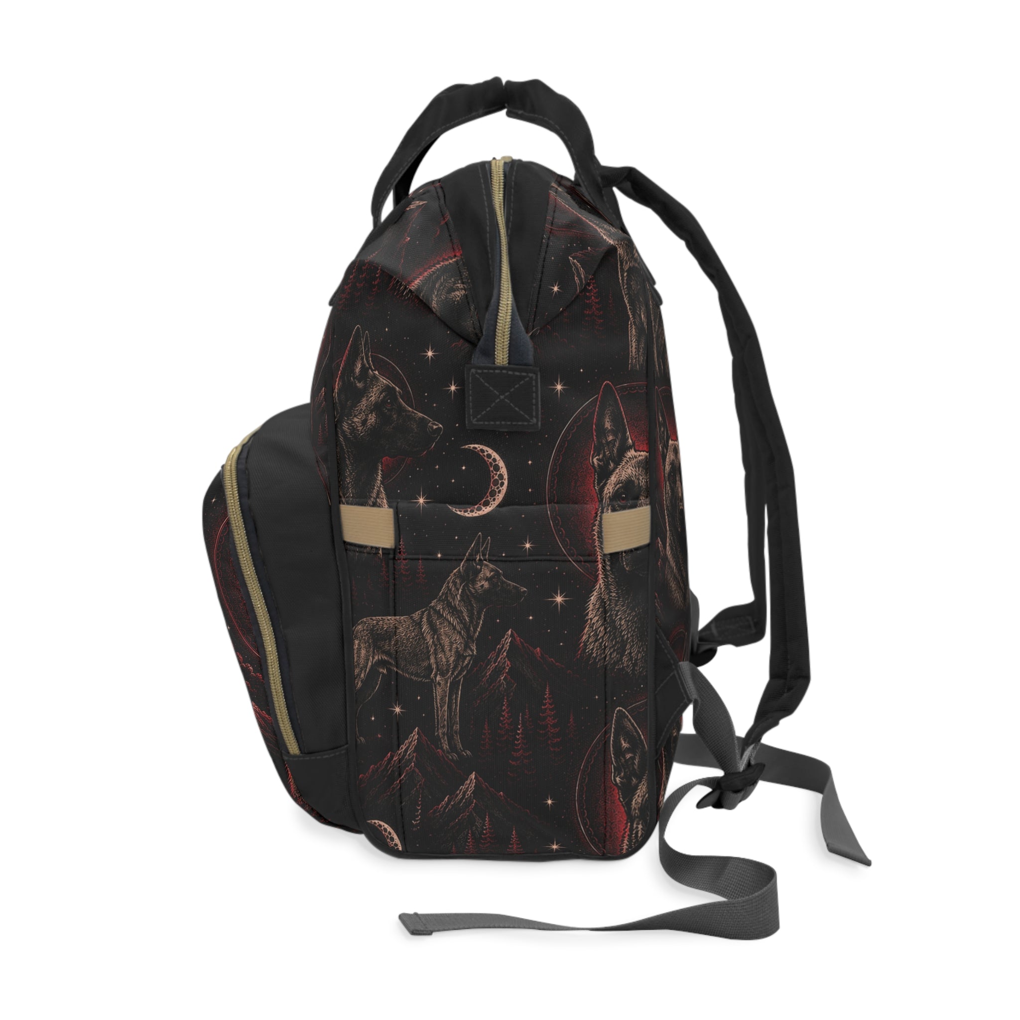 Multifunctional Belgian Malinois backpack