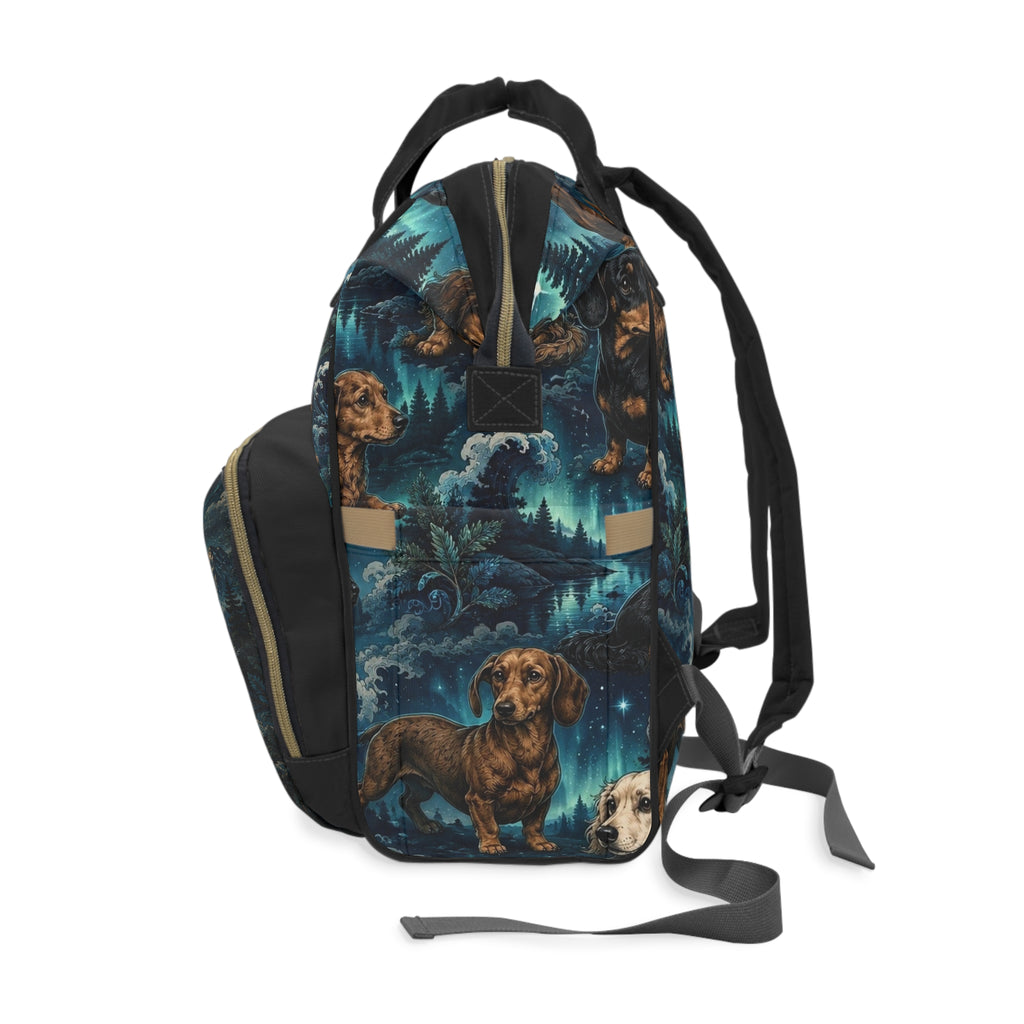 Multifunctional dachshund backpack Printify