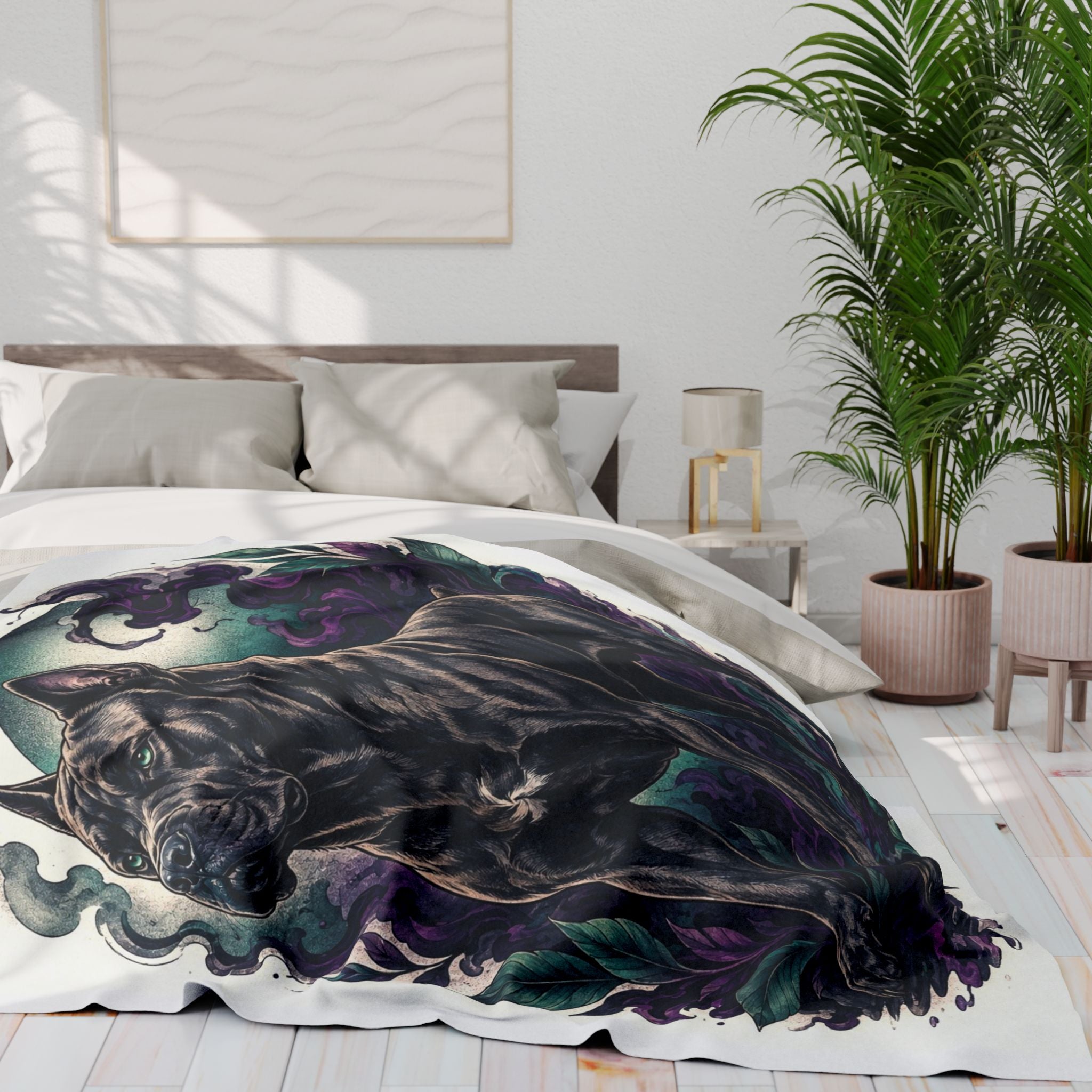 Cane corso fleece blanket