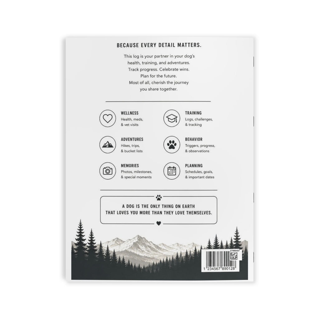 SHOUT Canine Co. Dog Care & Training Log