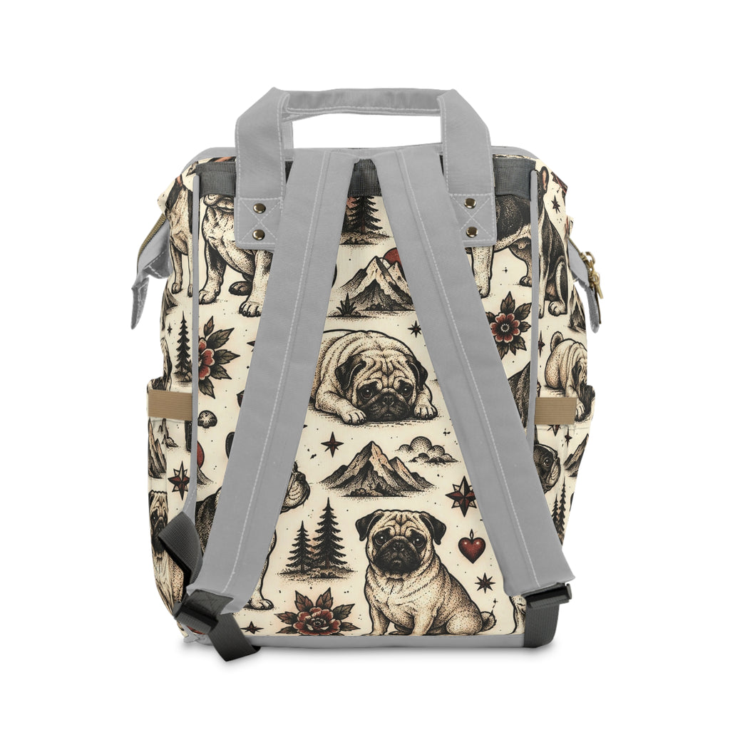 Multifunctional pug and French bulldog  Backpack