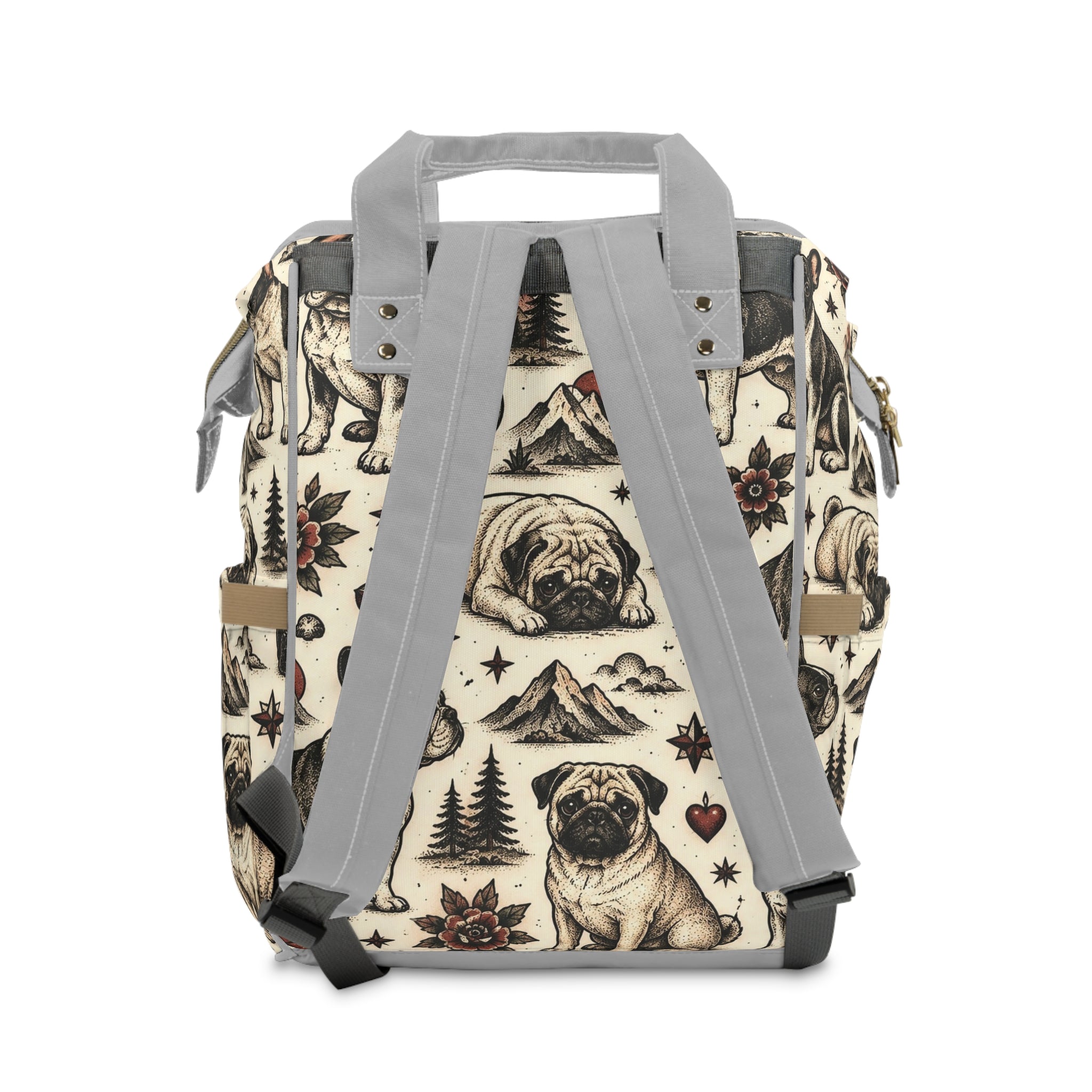 Multifunctional pug and French bulldog  Backpack