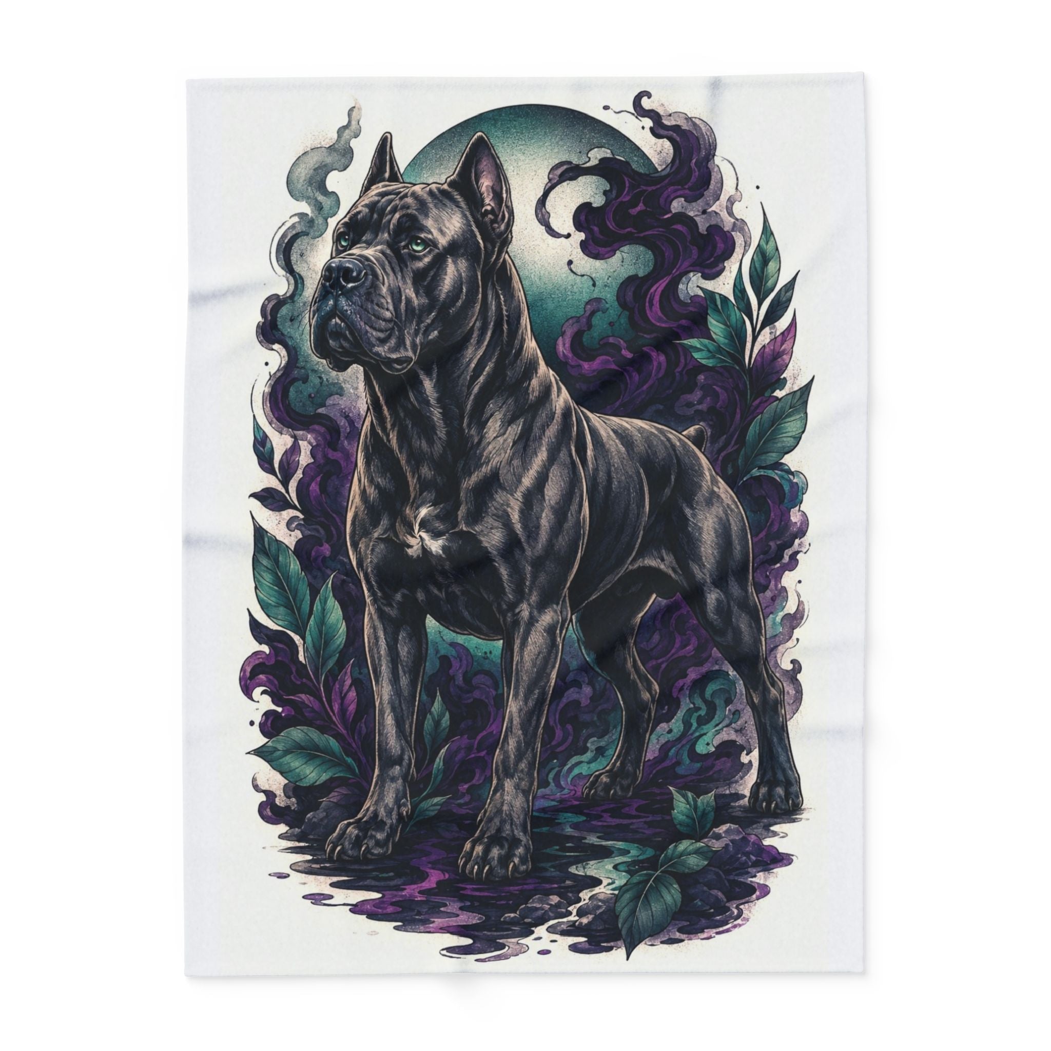 Cane corso fleece blanket