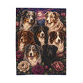 Australian shepherd coat colors blanket Printify