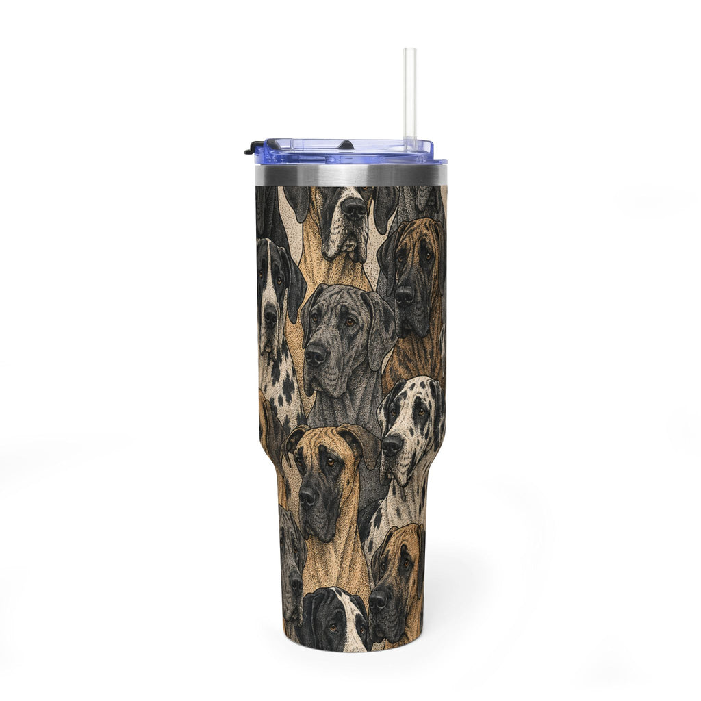 Vacuum Thermal Tumbler, 40oz Great Danes