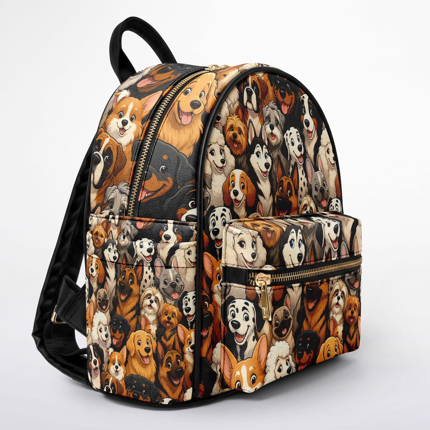 Multi Dog Collage Mini Backpack - AOP Subliminator