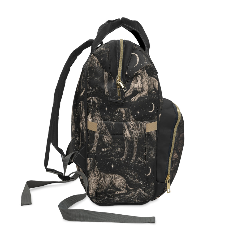 Multifunctional boxer dog back pack