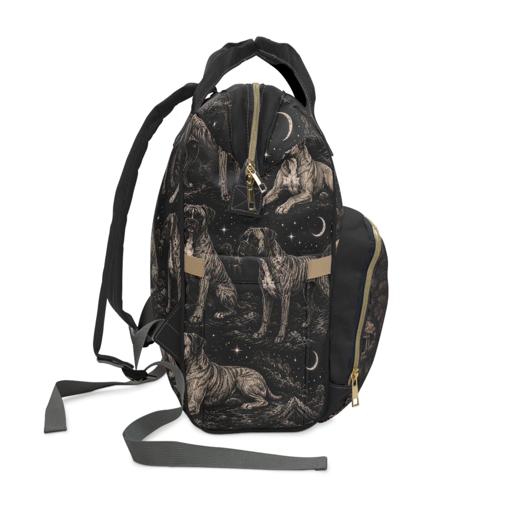 Multifunctional boxer dog back pack