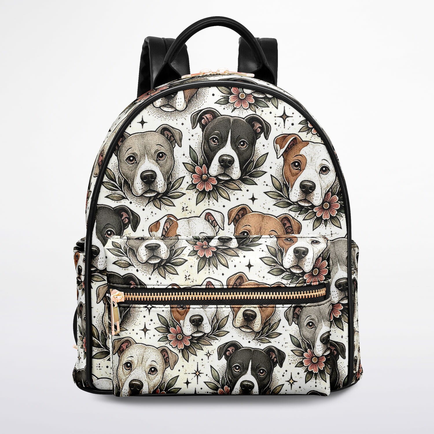Pitbull mix Mini Backpack - AOP Subliminator