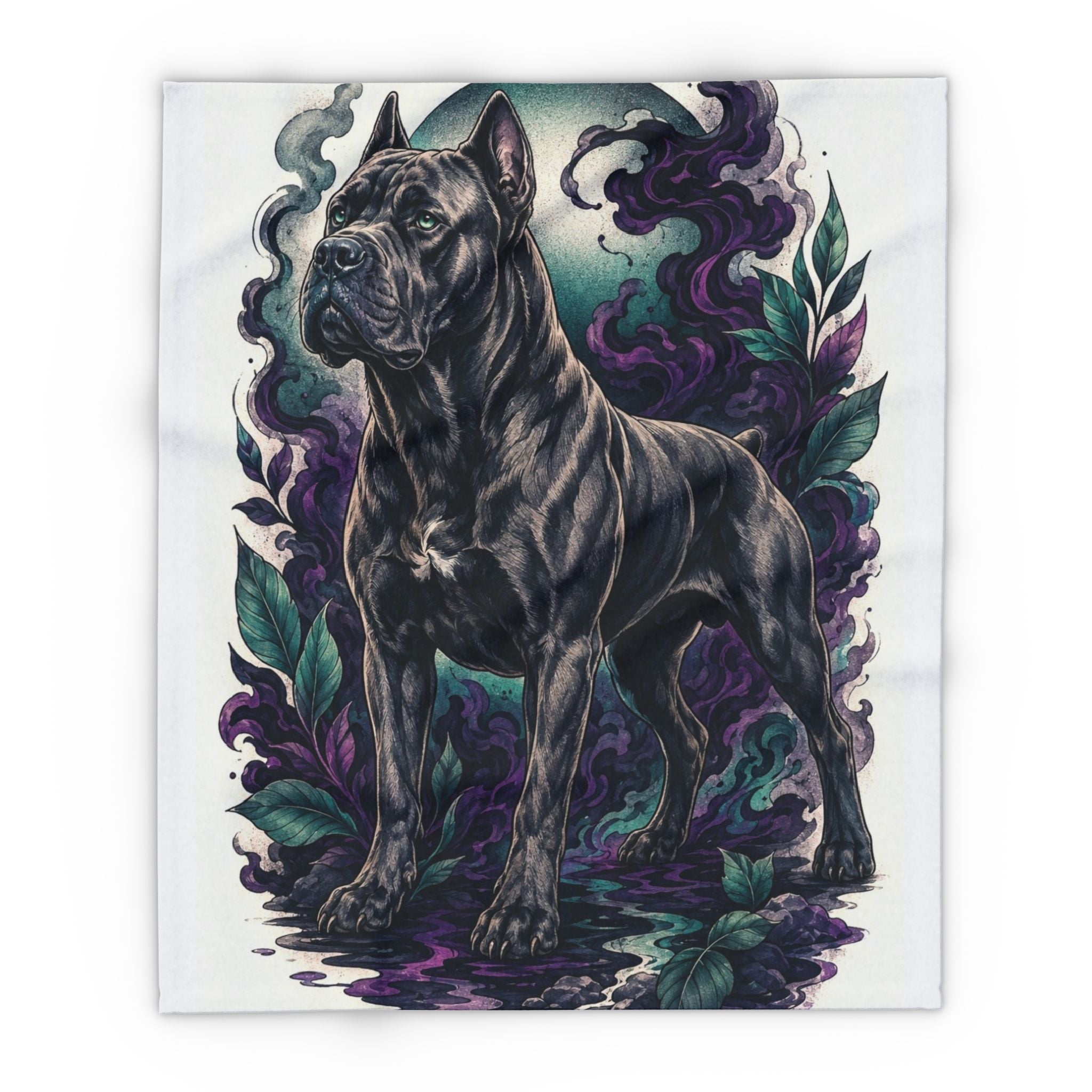 Cane corso fleece blanket