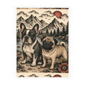 Pug and French Bulldog Vinyl Decals