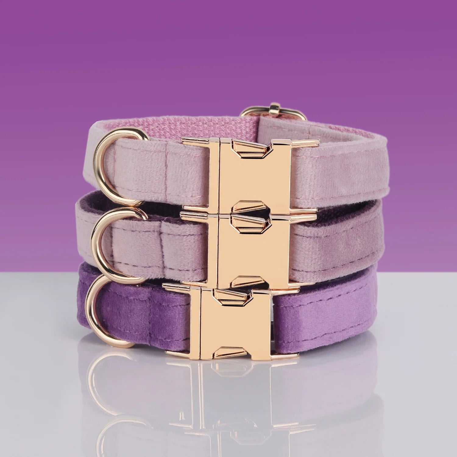 Hot Sell Promotional Dog Collar Luxury Durable Soft Velvet Corduroy Metal Buckle Dog Collar Wholesale Pet Dog Tactical Collar