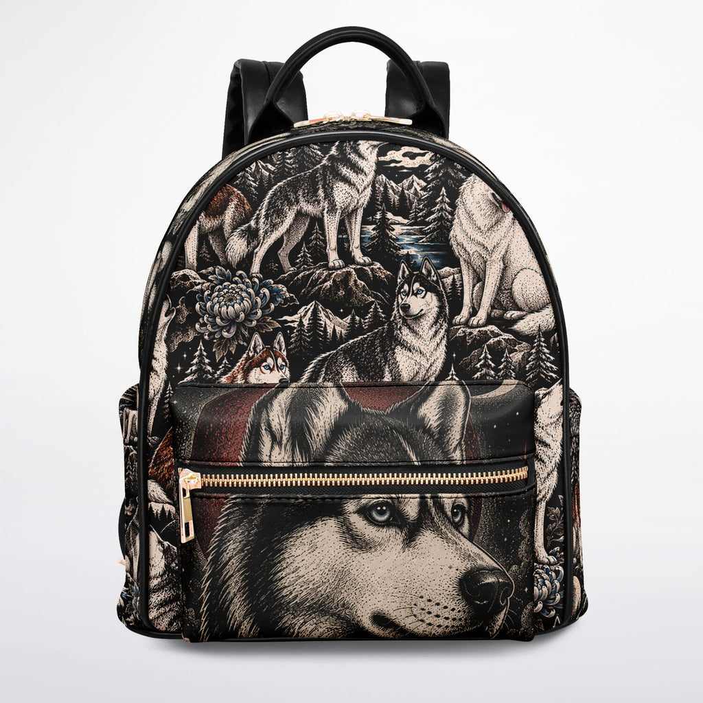 Siberian husky Mini Backpack - AOP Subliminator
