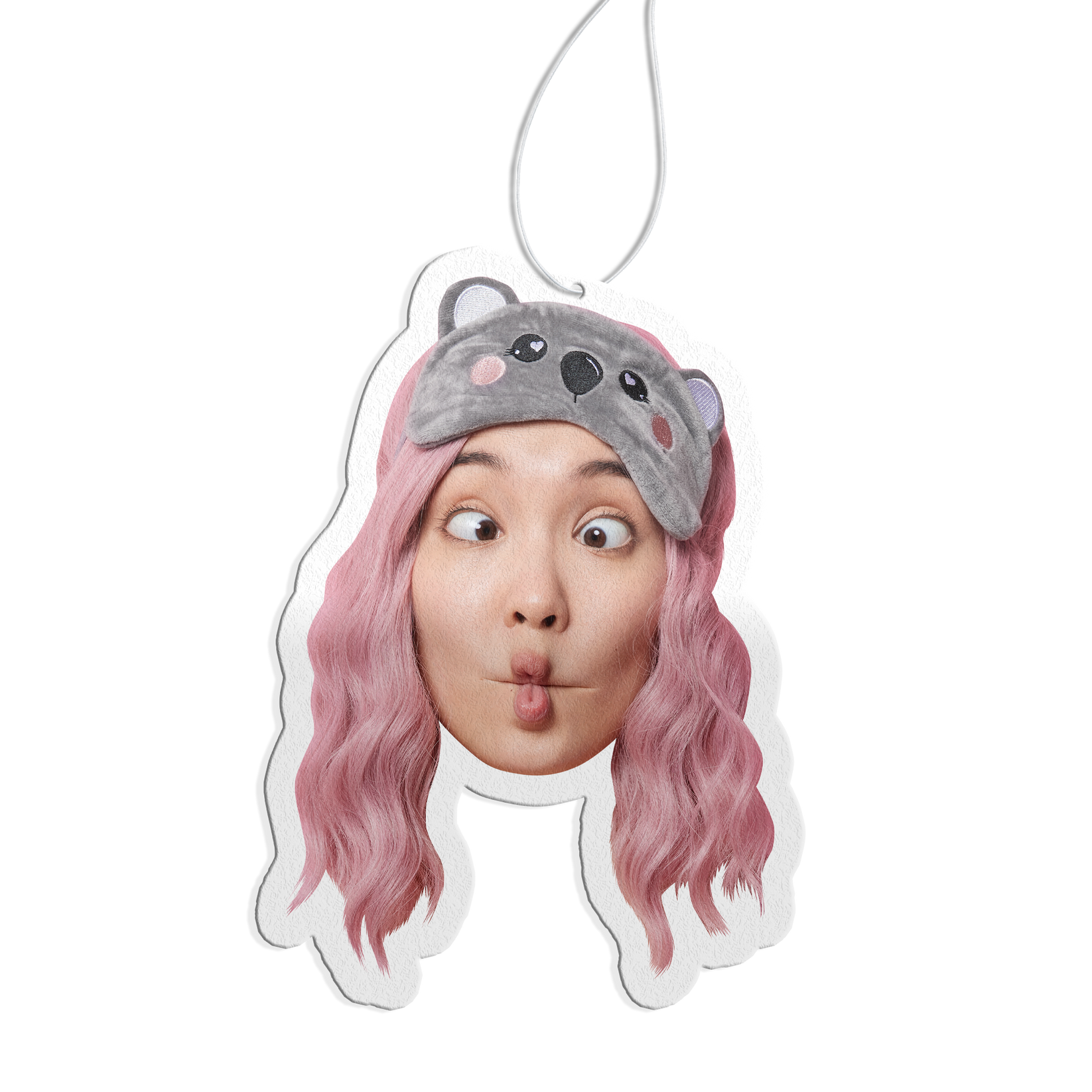 Personalized Custom Car Air Freshener With Your Photo