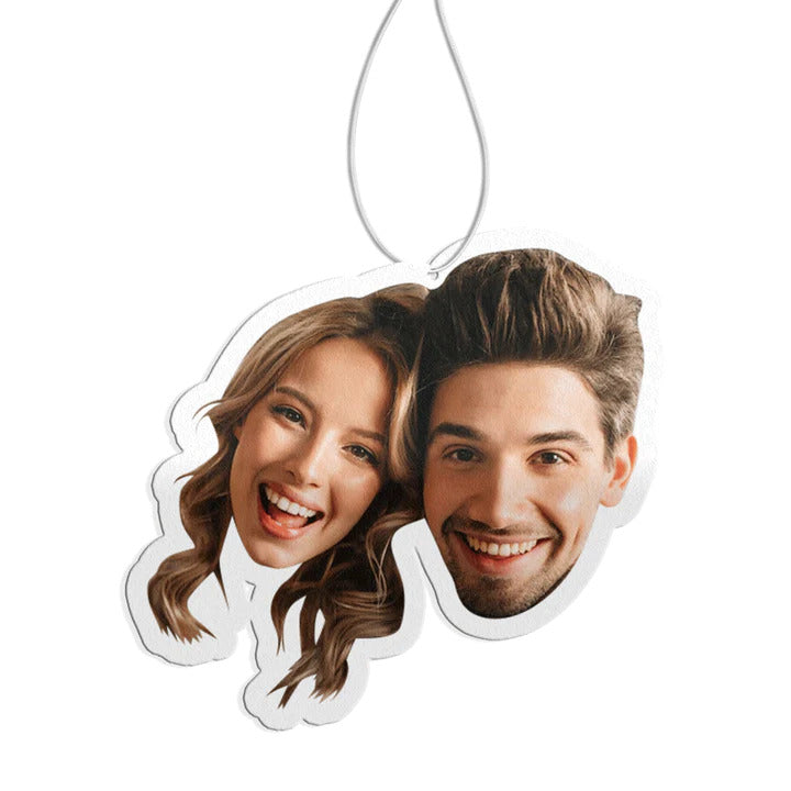 Personalized Custom Car Air Freshener With Your Photo